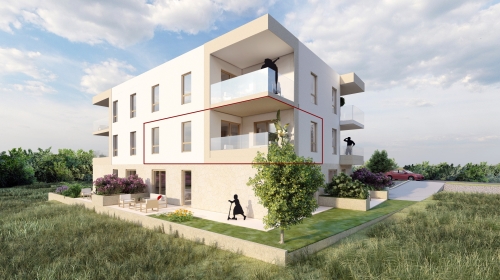 NOVOGRADNJA | Stan 60 m2 s dvije spavaće sobe na poželjnoj lokaciji nadomak Cavtata